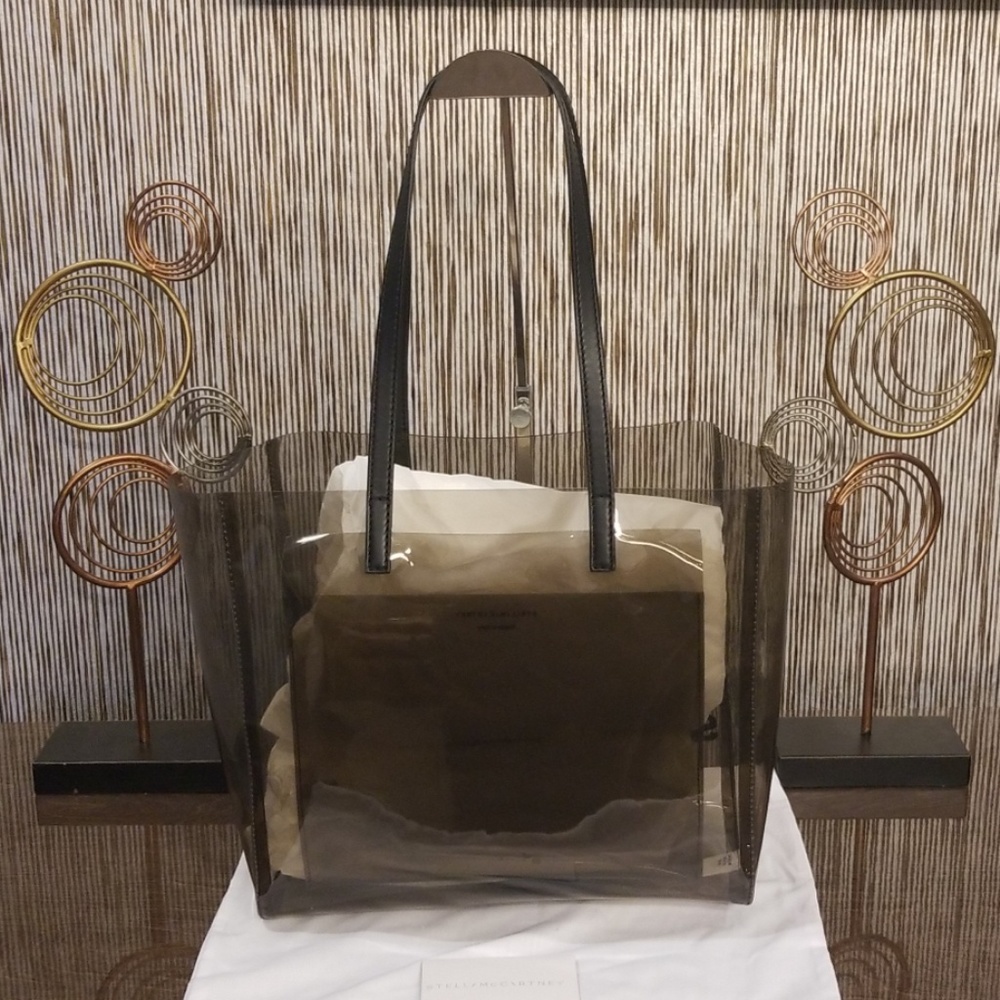 STELLA MCCARTNEY CLEAR SHOULDER TOTE - Picture 4 of 8